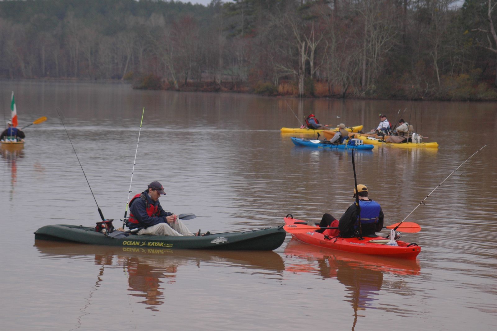 SOUTH KAYAK FISHING Columbus Lake Harding Kayak